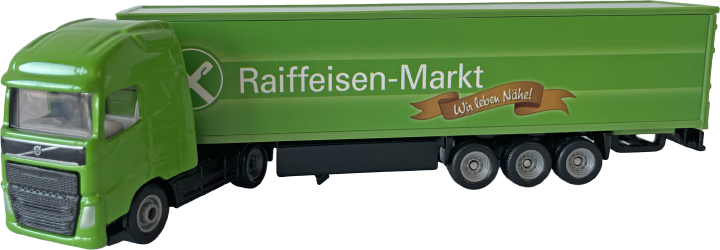 siku Volvo Sattelzug Raiffeisen-Markt
